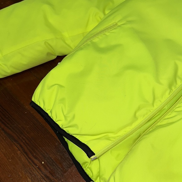 DKNY neon green puffer jacket US S - Picture 5 of 7